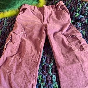 Purple Cargo Pants
